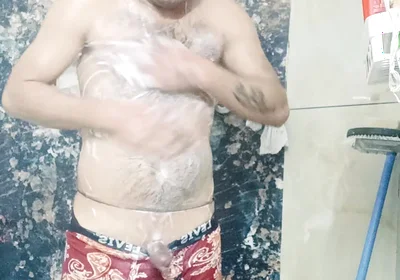 Indian Police Officer Army Man Desi Man Stepfather