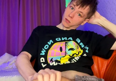 Just a Horny Twink Who Loves to Show off His Big Cock