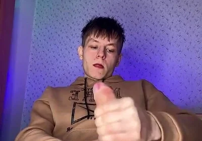 Skinny Twink with a Giant Dick Needs Some Serious Relief