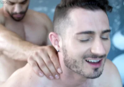 Buff Exchange Student 18+ Lets Roommate Ride His Cock