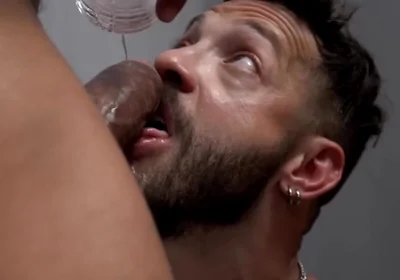 Viktor Rom And John Brachalli In Bottom Bends Over For Domineering Hunk