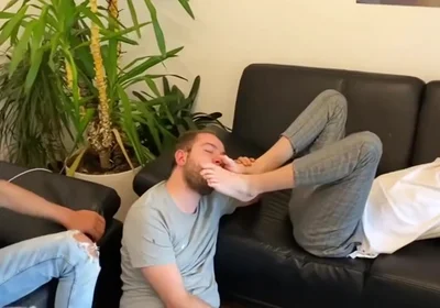 Two Twinks Feet Licked