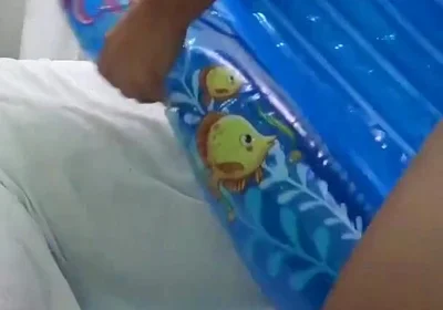 Fucking inflatable boat