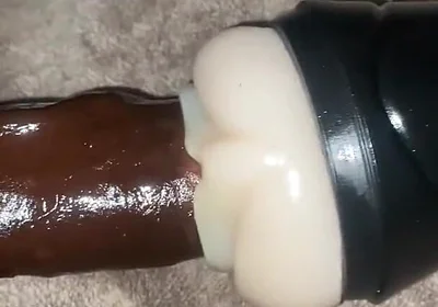 Fucking Torch Fake Pussy Cumming Hard