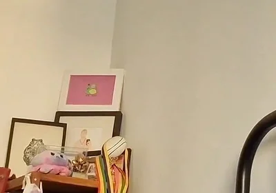 An After Workout Sweaty Flex and Jerk off Session, with a Cumshot at the End