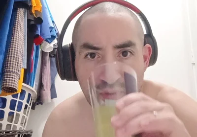 Cock and Balls in My Glass