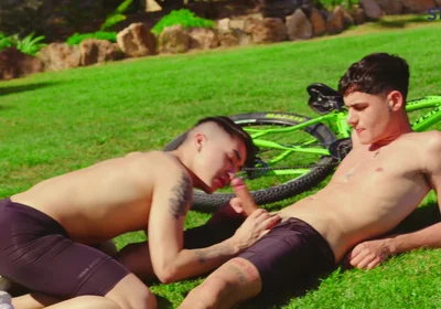 Exchanging Gears And Groans In The Woods