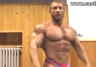 Jaroslav Horvath Sexy Posing In Superman Briefs