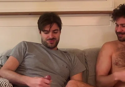 Straight Friend Got First Time Jerked of by Gay Friend