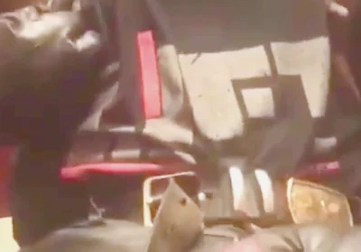 Black Dad Leather Jeans & Gloves BBC Rubbing to Ejaculation