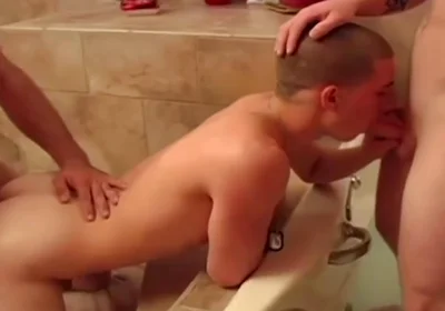 A Triple Threat In The Tub