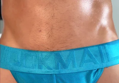 Cum Hard and Oil Body in Jocks