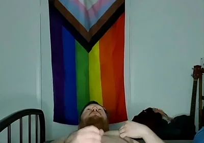 Long Wank Sesh with a Cum Shot at the End