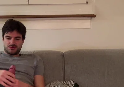 Straight Friend Helps Gay Bro Jerking off