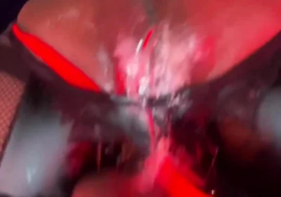 Super Horny Femboy Takes a Creamy Ride on Sex Toy - Surprise Fisting Moment