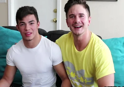 Julian Rodriguez And Zach Douglas - First Time Gay Sex