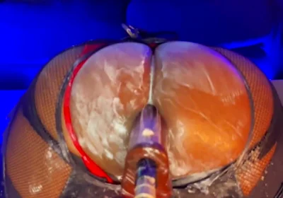 Creamy Butt Machine Fuck