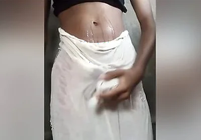 I Wear Wet Underskirt And Maturation Orgasm And Dancing In A Public Toilet