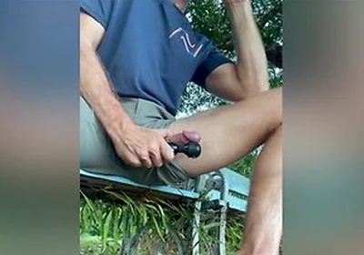 Risky Roadside Wank - Shooting Cum