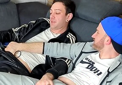 Sniffing Sneaker, Socks And Feet And Cum On Them