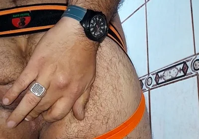 Masturbate Usin Sexy G Jocktrap Until Cumm