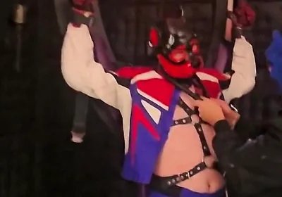 Playing Puppies Pleasure on the Cross Part 1