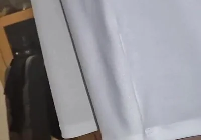 White Short Skirt Ass Watcher