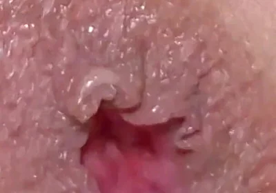 Extreme Closeup Dildo Anal Creampie