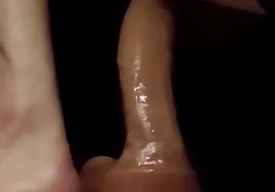 Eating Dildo Until I Get My Milk Out