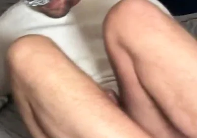 Nice Morning Jerking with Cum on My Ass