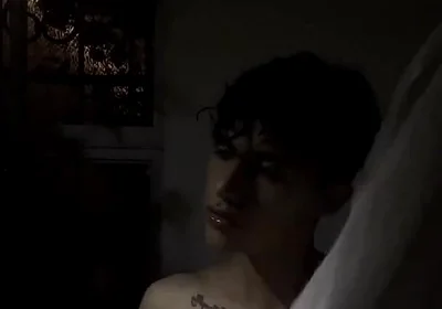 Femboy Naked and Under the Lights