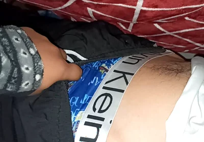 First Time I Open My Step Brother Underwear to See His Big Ass Wanted to Fuck in Midnight