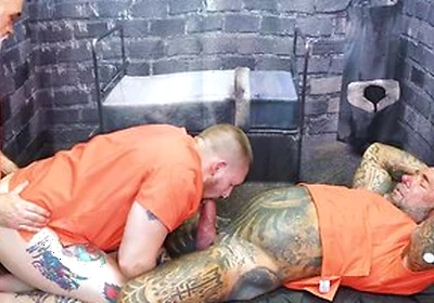 Prison Spit-roast! - Will Tantra And Masculine Jason