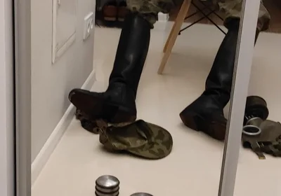 Gay Army Men Fun My Dick in Leather