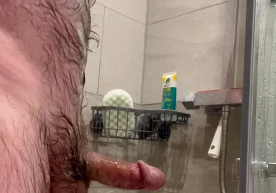 Shower Then Wank on the Sofa