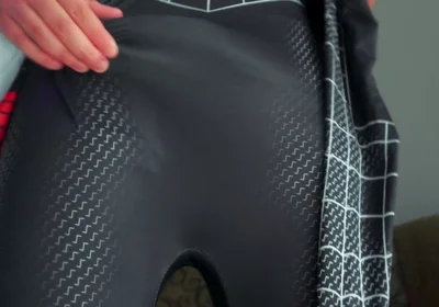 Miles Morales Spider-man Cosplay Jerking off and Cumming