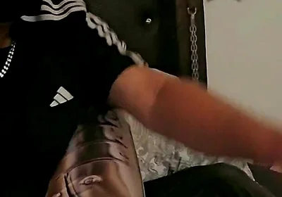 Playing Puppies Wrestling, Feet Worship and Teasing in the Bedroom Part 1