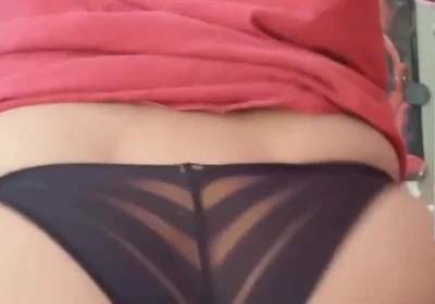 Native Crossdresser Shaking Ass