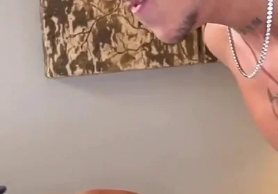 Tatted Hung Papi Muscle Buble Fucked Raw Caio Venturini Drops a Load Inside Stud