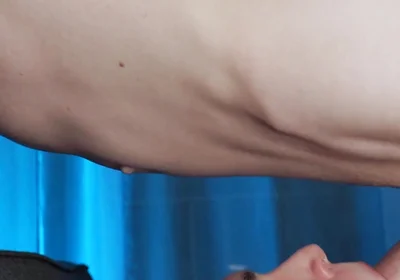 Horny Twink Fucks His Friend's Mouth to Cum