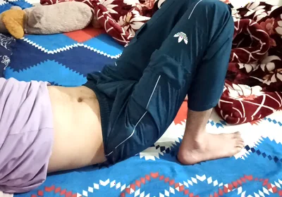 He Refusing but I Touch His Cock and Then Gave Him Handjob