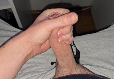 Morning Big Dick Masturbation - Close-up POV Cumshot
