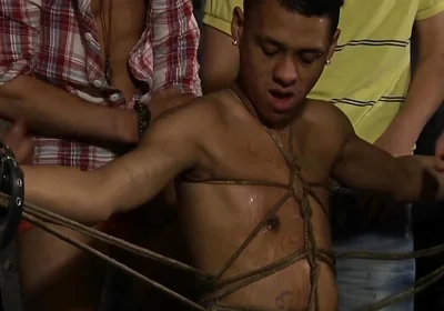 Marcus Gets A Group Suck With Luke Desmond