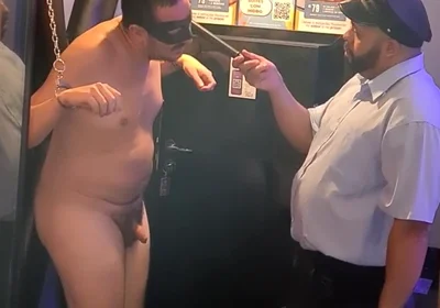 Cuffed and Tested - Bear Cop Gutpunch Session