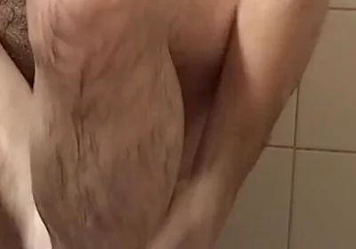 Uncut Gay Shower