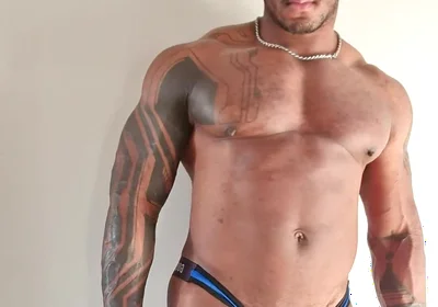 Just a Blue Ass Underwear I Think, Don't Know What There Called.