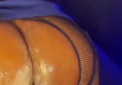 Masturbating That Big Black Ass