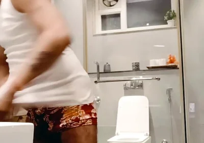 Getting Ready with My Cock Out