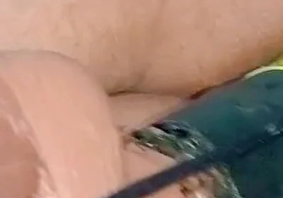 After Swallowing This Huge Toy, My Tail Is Wide Open