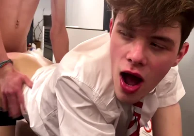 3 Cocks For The Teen 18+ Boy With Sebastian Kane And Mitch Schif